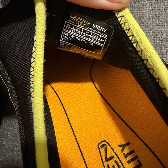 KEEN Utility Vista Energy Shift Low Slip On Men’s 9.5 Composite Toe Industrial - Picture 5 of 6